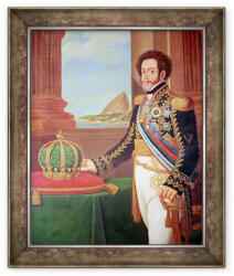 Norand Tablou inramat - Henrique Jose da Silva - Pedro I 1798-1834 imparat al Braziliei (B_GOLD_192187)
