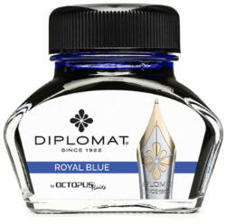 Diplomat Calimara cu cerneala Diplomat Octopus, 30 ml - albastru royal (D-41001003)