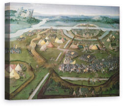 Norand Tablou Canvas - Joachim Patenier - Batalia de la Pavia in 1525 (B74805)