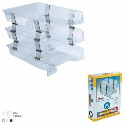 ARK Set 3 tavite birou cu distantier Ark 3093 - Transparent (AR3093T)