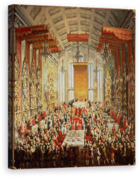 Norand Tablou Canvas - Martin II Mytens - Banchetul de incoronare al lui Joseph al II-lea din Frankfurt (B66714-4050)