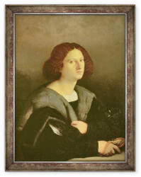 Norand Tablou inramat - Jacopo Palma - Portretul unui barbat (B_GOLD_140832)