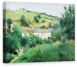 Norand Tablou Canvas - Camille Pissarro - Poteca din sat (B156272)