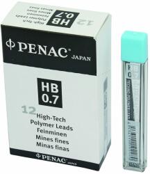 PENAC Mine creion mecanic 0, 7mm HB, 12 buc/set, PENAC (P-L712G-HB) - roveli