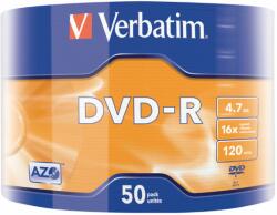 Verbatim DVD-R VERBATIM, 16x, 4.7 GB, 50 buc/set (VB020105) - roveli