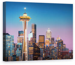 Norand Tablou Canvas - Seattle In Roz (07561)