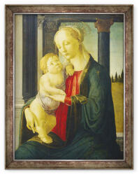 Norand Tablou inramat - Sandro Botticelli - Madonna si Copilul (B_GOLD_1766020)