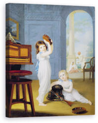 Norand Tablou Canvas - Arthur William Devis - Emily si George Mason (B136257-4050)