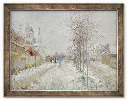 Norand Tablou inramat - Claude Monet - Efect de zapada (B_GOLD_159146)