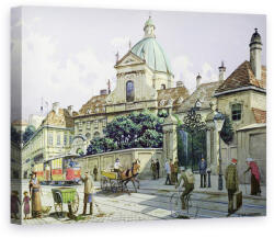 Norand Tablou Canvas - Richard Pokorny - Sub Palatul Belvedere din Viena (B198141)