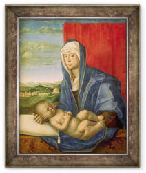 Norand Tablou inramat - Giovanni Bellini - Virgin si Copil (B_GOLD_347475)