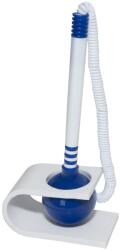 Office Products Pix cu suport autoadeziv si snur, vertical, Office Products - corp alb/albastru - scriere albastra (OF-17016411-01) - roveli