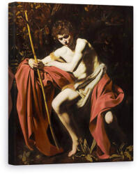 Norand Tablou Canvas - Michelangelo Merisi da Caravaggio - Sfantul Ioan Botezatorul in salbaticie (B3106606)