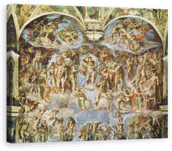 Norand Tablou Canvas - Michelangelo Buonarroti - Judecata de Apoi, de la Capela Sixtina (B183088-4050)