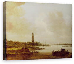 Norand Tablou Canvas - Jan Josephsz van Goyen - Vedere din Rhenen din vest (B149178)