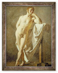 Norand Tablou inramat - Jean Auguste Dominique Ingres - Studiul unui om II (B_GOLD_423413)