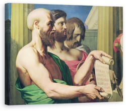 Norand Tablou Canvas - Jean Auguste Dominique Ingres - Tragedienii greci (B242487-4050)