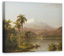 Norand Tablou Canvas - Frederic Edwin Church - Tamaca Palms (B445385)