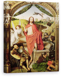 Norand Tablou Canvas - Hans Memling - invierea, panoul central din Triptic al invierii (B240238)