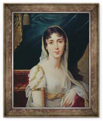 Norand Tablou inramat - Robert Lefevre - Desiree Clary 1781-1860 Regina Suediei (B_GOLD_238739)