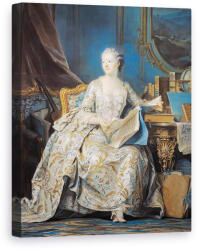 Norand Tablou Canvas - Maurice Quentin de la Tour - Jeanne Poisson 1721-64 Marchiza de Pompadour (B154749)