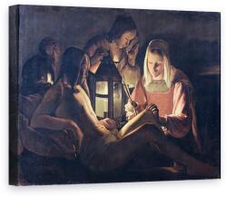 Norand Tablou Canvas - Georges de la Tour - Sfantul Sebastian ingrijit de Sfanta Irene si de Sfintele Femei (B212521)