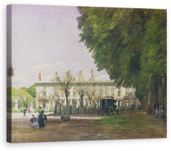 Norand Tablou Canvas - Francois Louis Francais - Ruinele Chateau de Saint-Cloud in 1871 (B237926-4050)