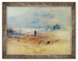 Norand Tablou inramat - Joseph Mallord William Turner - Nisipurile Yarmouth (B_GOLD_256347)