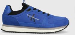 Calvin Klein Jeans sportcipő YM0YM00553 RUNNER SOCK LACEUP NY-LTH YM0YM00553 - kék Férfi 44
