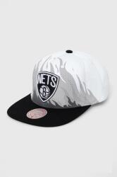 Mitchell&Ness pamut baseball sapka BROOKLYN NETS fehér, mintás - fehér Univerzális méret