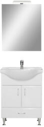  Bianca Prime 65 komplett fürdőszoba bútor magasfényű fehér