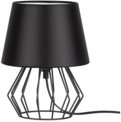 Merano asztali lámpa E27-es foglalat, 1 izzós, 25W fekete