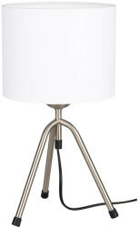  Tami asztali lámpa E27-es foglalat, 1 izzós, 60W szatén-fekete-fehér