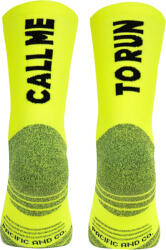 Pacific and Co Sosete Pacific and Co CALL ME (Neon Yellow) callmeneonyellow Marime 37-41 (callmeneonyellow) - 11teamsports