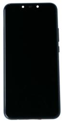 Huawei 02352DKK-1 Gyári Huawei Mate 20 Lite fekete LCD kijelző érintővel kerettel előlap (02352DKK-1)