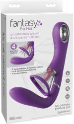 Fantasy For Her - 4 motoros G-pont és csikló vibrátor (lila) - sexshopcenter