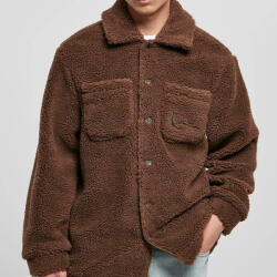 Karl Kani PulcsiKarl Kani Chest Signature Washed Ribstop Shirt Jacket brown