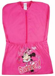  Disney pamut vállfás oviszsák zsebbel és cipzárral - Minnie pink sweet