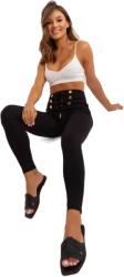  Och Bella Női fűzős leggings OCH BELLA fekete TW-LG-OB059.37X_400086 L