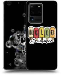 Picasee Husă neagră din silicon pentru Samsung Galaxy S20 Ultra 5G G988F - Ice Cream
