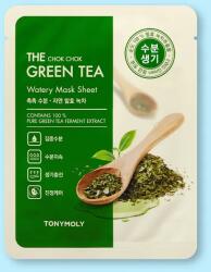 Tony Moly Nyugtató arcmaszk zöld teával The Chok Chok Greentea Watery Mask Sheet - 20 g / 1 db