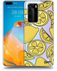 Picasee Husă transparentă din silicon pentru Huawei P40 Pro - Lemon