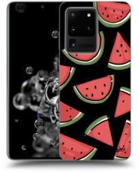 Picasee Husă neagră din silicon pentru Samsung Galaxy S20 Ultra 5G G988F - Melone