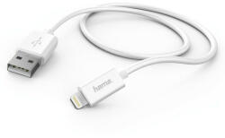 Hama Adatkábel Lightning, 1 méter, fehér