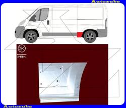 CITROEN JUMPER 3 2006.07-2013.12 Hátsó sárvédő első rész bal: 37cm "középhosszú kivitel" (tengelytáv: 3450mm) (külső javítólemez) KLOKKERHOLM 2097563