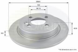 COMLINE Disc frana MINI MINI Cabriolet (R52) (2004 - 2007) COMLINE ADC1714