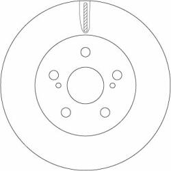 TRW Disc frana TRW DF6734 (DF6734) - automobilus