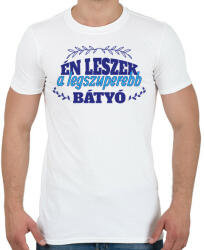 printfashion Legszuperebb bátyó - Férfi póló - Fehér (14067068)
