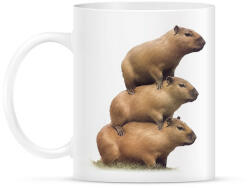 printfashion Capybara kupac - Bögre - Fehér (13992224)