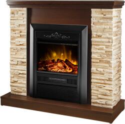 Art Flame CRISTINA & ROCK 980x883x300 mm brown